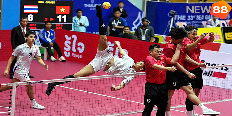 Cầu Mây Việt Nam Gây Địa Chấn Trước Thái Lan Tại SEA Games 33 5 Ngô Thanh Long giao cầu quyết định ở bán kết SEA Games 33